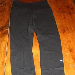 PINK Victoria's Secret Black High Waist Full Length Legging. Size Small.